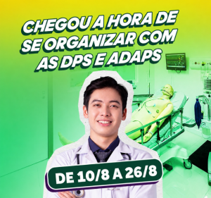 Post Disciplinas de dependência ou adaptação Medicina | 2026.2